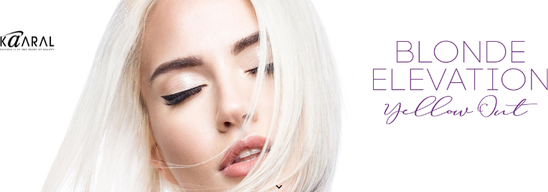 BLOND ELEVATION YELLOW OUT – lillade pigmentide sari pleegitatud, pleegitatud juustele [neutraliseerib kollaseid toone]