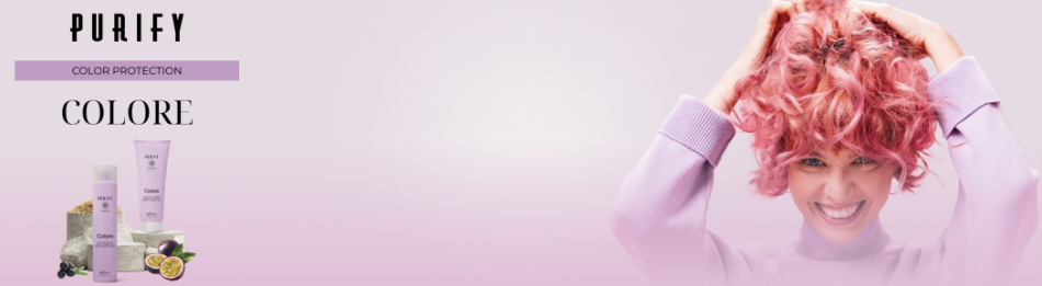 COLORE - värvi esiletõstmise liin kannatuslille, riisi tuuma ja acai marja ekstraktide ja õlidega